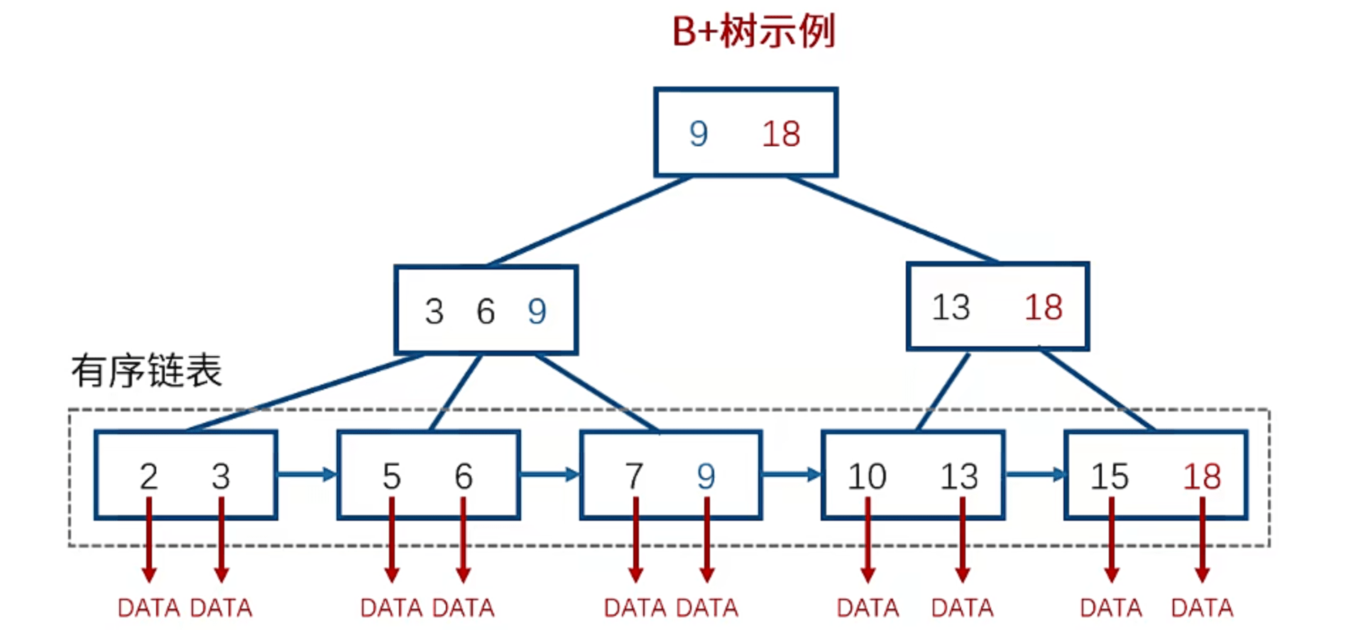 B+树